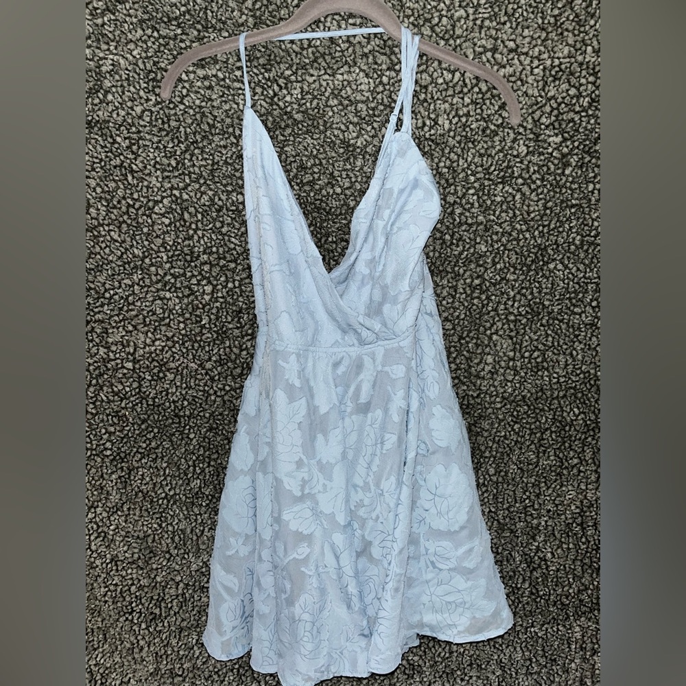 Trixxi - Baby Blue Formal Dress